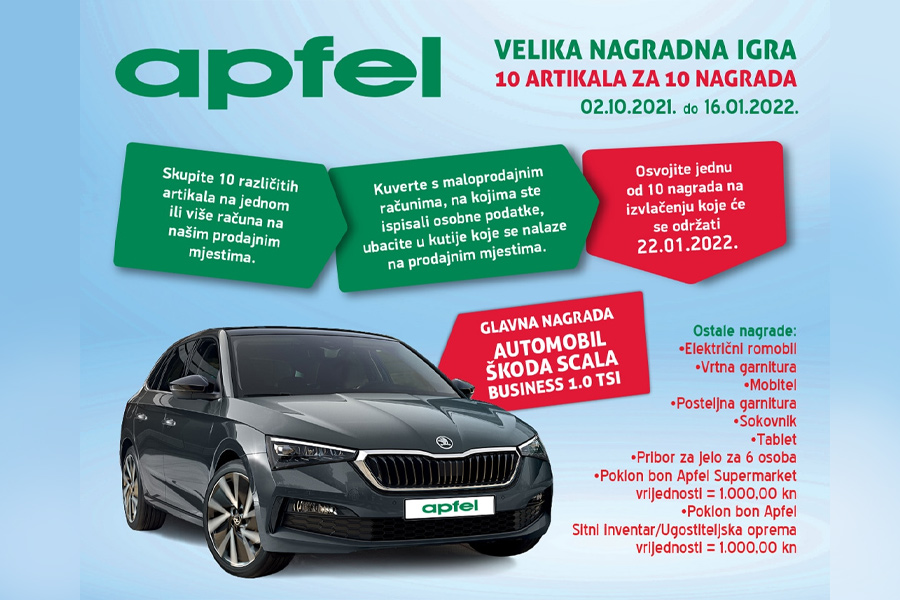Apfel nagradna igra